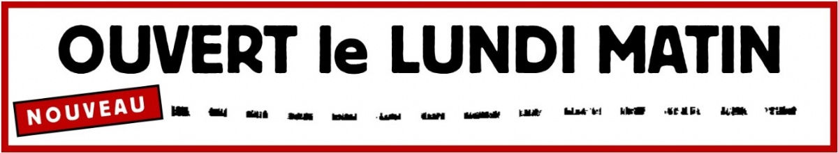 OUVERTURE LE LUNDI MATIN A PARTIR DU 1er SEPTEMBRE 2014 Vous étiez de plus en plus nombreux à souhaiter l'ouverture de la Biocoop le lundi matin. Maintenant c'est possible et ce dès le 1er septembre ! OUVERTURE LE LUNDI MATIN A PARTIR DU 1er SEPTEMBRE 2014 Vous étiez de plus en plus nombreux à souhaiter l'ouverture de la Biocoop le lundi matin. Maintenant c'est possible et ce dès le 1er septembre !